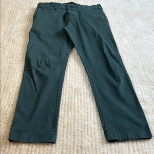 J. Crew Green Flex Chinos Men's Pants Size 30 x 30